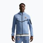 Felpa da uomo Nike England Tech Fleece Windrunner Full Zip work blue/white