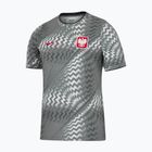 Maglietta da calcio da uomo Nike Dri-Fit Poland Pre-Match 2026 pure platinum/cool grey
