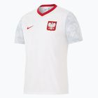 Maglietta da calcio da uomo Nike Dri-Fit Poland Home 2026 white/field silver