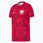 Maglietta da calcio per bambini Nike Dri-Fit Poland Stadium Away 2026 noble red/sport red