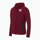 Felpa da calcio uomo Nike Tech Fleece Poland Full Zip Hoodie team red