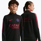 Felpa da calcio per bambini Nike Paris Saint-Germain Strike Dri-Fit Soccer Knit Drill Top black/global red/global red