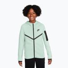 Felpa per bambini Nike Sportswear Tech Fleece Full Zip barely green/black/black