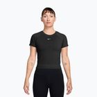 Maglietta da allenamento da donna Nike Pro Seamless Dri-Fit black/white