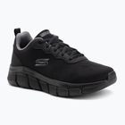 Uomo Skechers Bobs Sport B Flex Icy Edge scarpe nere