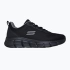 Uomo Skechers Bobs Sport B Flex Icy Edge scarpe nere