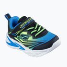 SKECHERS Flex-Glow Ultra nero/blu/lime scarpe per bambini