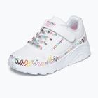 Scarpe per bambini SKECHERS Uno Lite Heart Craze white/multi