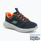 Scarpe da bambino SKECHERS Go Run 400 V2 Turbo-Brisk navy/arancione