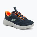 Scarpe da bambino SKECHERS Go Run 400 V2 Turbo-Brisk navy/arancione