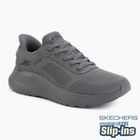 Scarpe da uomo SKECHERS Bobs Squad Chaos Solid Step gray