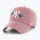 47 Marca MLB New York Yankees Icona Alt cap CLEAN UP malva