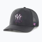 47 Brand New York Yankees Volcanic Trucker berretto da baseball nero