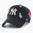 47 Brand MLB New York Yankees Flora CLEAN UP berretto da baseball nero