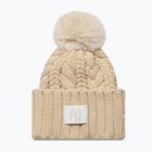 Berretto invernale da donna New Era Cable Wide New York Yankees stone