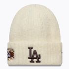 New Era Mlb Ws Los Angeles Dodgers berretto invernale marrone chiaro/crema/arancio scuro