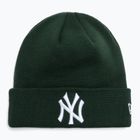 Berretto invernale New Era League Essential New York Yankees verde scuro/bianco