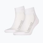 Calzini HEAD Tennis 2P Performance Quarter 2 pairs white