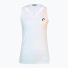 Maglietta da tennis da donna HEAD Agility Tank Top apricot/print vision