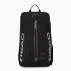 Zaino per padel HEAD Coello Tour Padel Backpack 25 l black