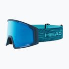 Maschera da sci HEAD Neves Pro 5k Race blue/petrol/blue/chrome/orange
