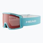Maschera da sci per bambini HEAD Contex Yuki Jr red/blue