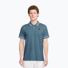 Maglietta da tennis da uomo Nike Court Heritage smokey blue/smokey blue