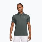 Polo da tennis da uomo Nike Court Dri-Fit Advantage camo green/cucumber calm