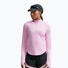 Felpa da corsa donna Nike Tempo Dri-Fit 1/4 Zip pink rise