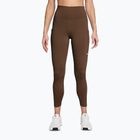 Leggings da allenamento donna Nike One High-Waisted 7/8 cacao wow/white