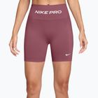 Pantaloncini da allenamento da donna Nike Pro Seamless pink smoke/white