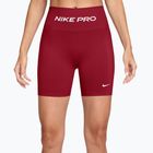 Pantaloncini da allenamento da donna Nike Pro Seamless tough red/white