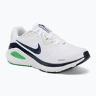 Scarpe da corsa uomo Nike Structure 26 white/green spark/midnight navy