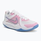 Scarpe da pallavolo Nike Zoom Hyperspeed Court 2 white/pink rise/valor blue