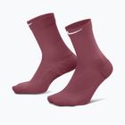 Calze Nike Run Midweight Crew pink smoke/pink rise/white