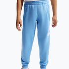 Pantaloni per bambini Nike Club Fleece football blue/white