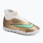 Scarpe da calcio bambino Nike Jr. Mercurial Superfly 11 Academy "Kylian Mbappé" metallic gold/green glow