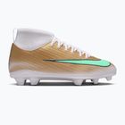 Scarpe da calcio bambino Nike Jr. Mercurial Superfly 11 Club "Kylian Mbappé" metallic gold/green glow