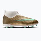 Scarpe da calcio bambino Nike Jr. Mercurial Superfly 11 Academy "Kylian Mbappé" metallic gold/green glow