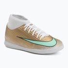 Scarpe da calcio bambino Nike Jr. Mercurial Superfly 11 Club "Kylian Mbappé" metallic gold/green glow