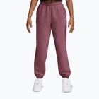 Pantaloni per bambini Nike Sportswear Studio Fleece pink smoke/white