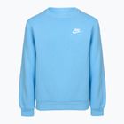 Felpa bambini Nike Sportswear Club Fleece football blue/white