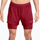 Pantaloncini da corsa da uomo Nike Stride tough red