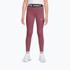 Leggings per bambini Nike Pro pink smoke/white