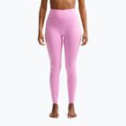 Leggings da allenamento donna Nike One pink rise/white
