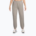 Pantaloni da donna Nike Studio Fleece cream li/sail