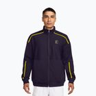 Felpa da tennis uomo Nike Court Heritage purple dynasty/lemon venom