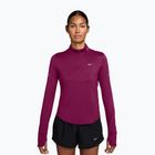 Felpa da corsa donna Nike Swift Dri-FIT UV 1/4-Zip true berry