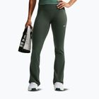 Leggings da donna Nike One High Waisted Flared camo green/white