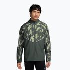 Giacca da corsa da uomo Nike Miler Repel UV Printed camo green/black